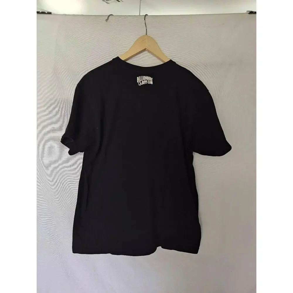 Billionaire Boys Club Tee Shirt Graphic Lunar Space Moon Man Astronaut Black‎ XL